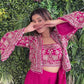 DRAPE SAREE WITH CHIC SHRUG