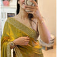 Trending Designer Diamond Work Saree Collection
