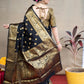 Banarasi Silk Saree in Black