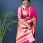 Banarasi Silk Saree in Pink