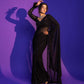 Bollywood designer sequins saree