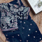 Glamorous Designer Saree in Jimmy Chu Fabric with Thread & Sequin Work