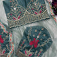 Exquisite Butterfly Net Saree – Intricate Embroidery & Pearl Moti Work