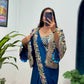 INDO-WESTERN DRAPE SAREE