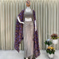 Designer Fancy Western-Style Printed Koti Set with Blouse & Dhoti Bottom