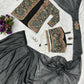 Trendy Indo-Western Ready-to-Wear Saree with Embroidered Koti & Stitched Blouse
