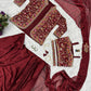 Trendy Indo-Western Ready-to-Wear Saree with Embroidered Koti & Stitched Blouse