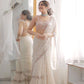 Georgette Saree with Zari & Mirror Work