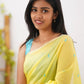 Elegant Contrast Jacquard Lilan Slab Cotton Saree
