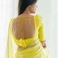 Elegant Contrast Jacquard Lilan Slab Cotton Saree