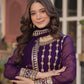 Elegant Embroidered Zari Sequins Gowns & Dressess & Dresses with Dupatta Set