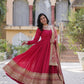 Premium Sequins Embroidered Gowns & Dressess & Dresses with Designer Dupatta