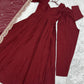 Premium Romansilk Chanderi Anarkali Gowns & Dressess & Dresses Set