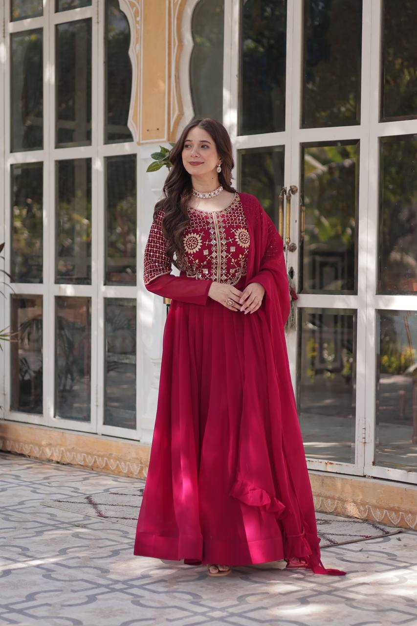 Premium Designer Readymade Gowns & Dressess & Dresses with Dupatta Collection