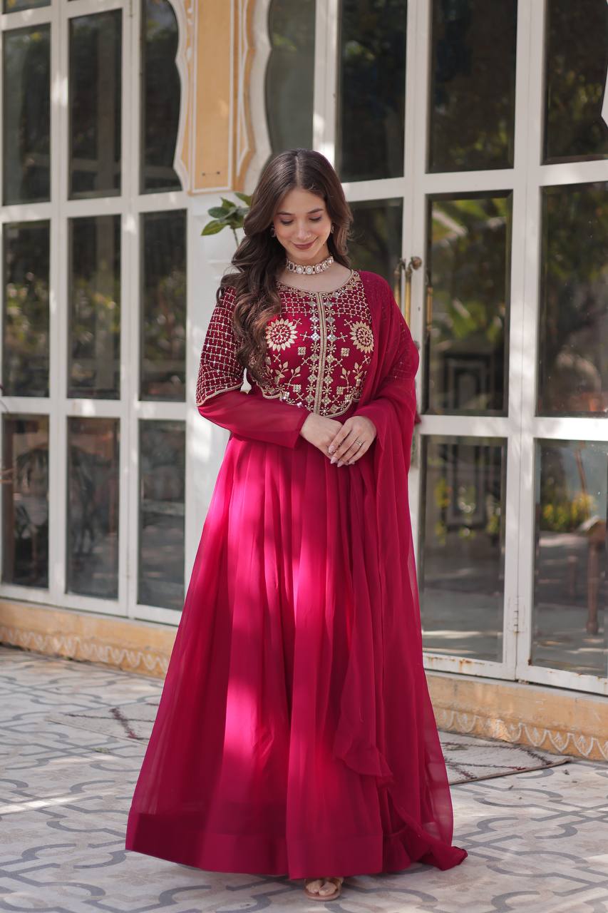 Premium Designer Readymade Gowns & Dressess & Dresses with Dupatta Collection