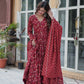 Premium Pure Cotton Suit Set – Top, Bottom & Dupatta