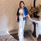 New 3-Piece Western Draped Dhoti Set with Koti
