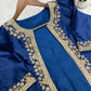 New 3-Piece Western Draped Dhoti Set with Koti