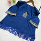 New 3-Piece Western Draped Dhoti Set with Koti