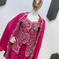 New 3-Piece Indo-Western Dhoti Set with Long Blouse & Koti