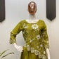 New Two-Piece Indo-Western Ready-to-Wear Draped Dhoti with Fancy Up-Down Top