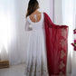 Heavy Designer Party Wear Gowns & Dressess & Dresses with Dupatta – Multy Thread Embroidery & Sequence Work