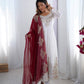 Heavy Designer Party Wear Gowns & Dressess & Dresses with Dupatta – Multy Thread Embroidery & Sequence Work