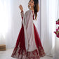 Heavy Designer Party Wear Gowns & Dressess & Dresses with Dupatta – Multy Thread Embroidery & Sequence Work