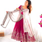 Heavy Designer Party Wear Gowns & Dressess & Dresses with Dupatta – Multy Thread Embroidery & Sequence Work