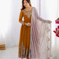 Heavy Designer Party Wear Gowns & Dressess & Dresses with Dupatta – Multy Thread Embroidery & Sequence Work