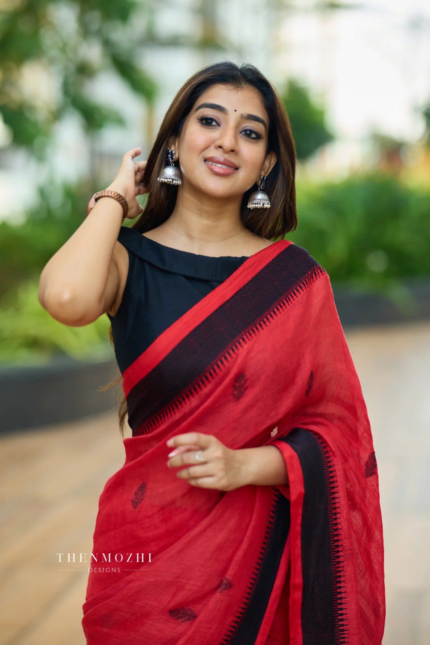 Soft Lilan Slab Saree with Rich Jacquard Work