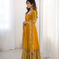 Heavy Georgette Embroidered Party Wear Gowns & Dressess & Dresses with Dupatta