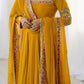 Heavy Georgette Embroidered Party Wear Gowns & Dressess & Dresses with Dupatta
