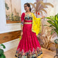 Navratri Premium Embroidered Lehenga Set with Dupatta – Real Modeling Edition