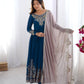 Heavy Designer Party Wear Gowns & Dressess & Dresses with Dupatta – Multy Thread Embroidery & Sequence Work