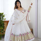 Heavy Georgette Embroidered Party Wear Gowns & Dressess & Dresses with Dupatta