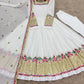 Heavy Georgette Embroidered Party Wear Gowns & Dressess & Dresses with Dupatta