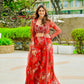 Festive Tibby Silk Sharara Set –  Wedding Special