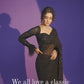 Bollywood designer sequins saree