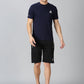 Navy-Blue Black Co-Ords