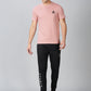 Peach and Black Co-Ords