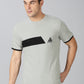 ColourBlocked T-Shirt: Grey