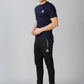 Navy-Blue  Black Co-Ords