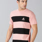 Men's Half Sleeve T-Shirt : Peach