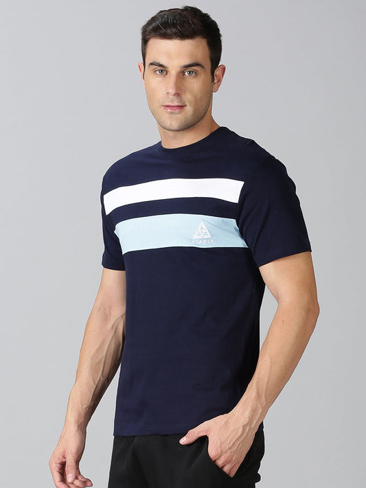 Men's Half Sleeve T-Shirt : Navy Blue