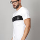 ColourBlocked T-Shirt: White