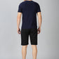 Navy-Blue Black Co-Ords