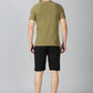 Olive-Green Black Co-Ords