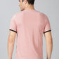 ColourBlocked T-Shirt: Peach