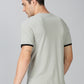 ColourBlocked T-Shirt: Grey